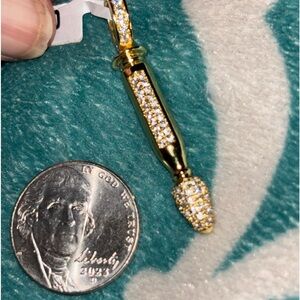 Crystal Bullet Pendant